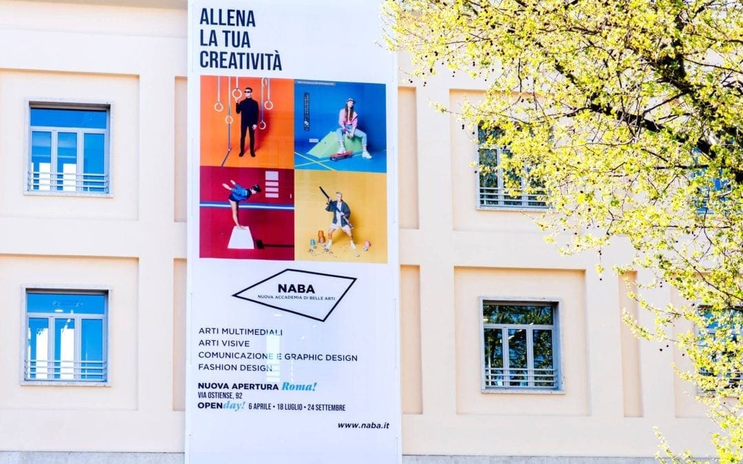 NABA 米蘭藝術大學 羅馬校區 將於2019年3月落成